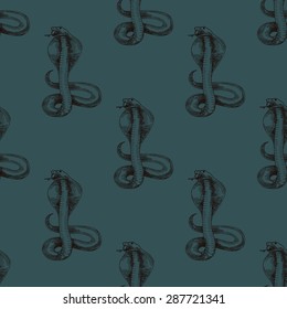 snake pattern, vector illustration