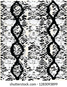 snake print piton skin 