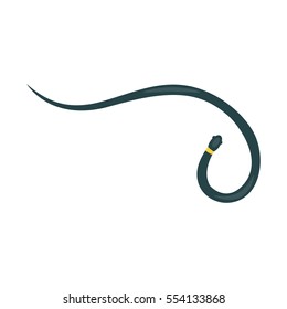 Snake reptile cartoon vector