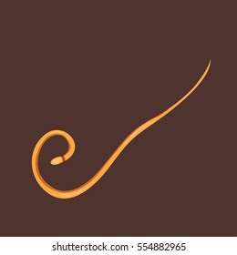Snake reptile cartoon vector