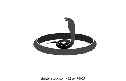snake ring logo symbolizes bonding and fidelity