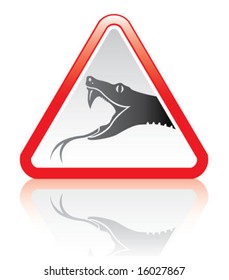 Snake Road Sign