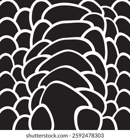 snake scales background vector illustration design