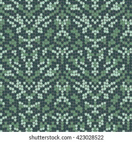 Snake Scales. Texture Of Demi-Season Camouflage.
Seamless pattern.