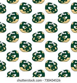 Snake seamless pattern