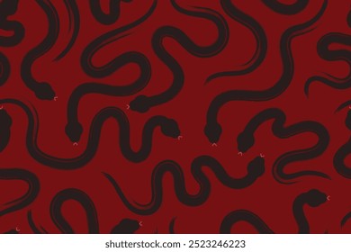 snake seamless pattern for background, fabric, cover, wrapping, etc