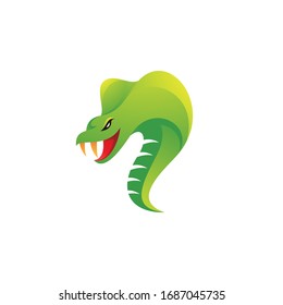 Snake Serpent Cobra Mascot Logo Illustration