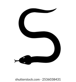 Números en forma de serpiente para el Año Nuevo 2025