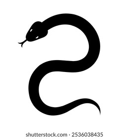 Números en forma de serpiente para el Año Nuevo 2025