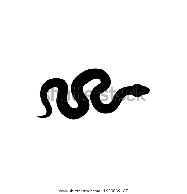 Snake Silhouette Vector Illustration Snake Stock Vector (Royalty Free ...