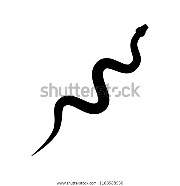 snake silhouette vector on white stock vector royalty free 1188588550 https www shutterstock com image vector snake silhouette vector on white 1188588550