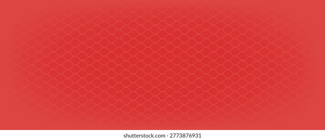 Snake skin background. Seamless pattern of squama, reptile scale. Chinese minimalistic grid art. Serpent surface texture in red and gold colors. Asian geometric ornament