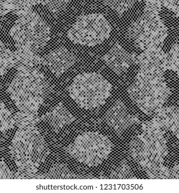 snake skin pattern. animal leather ornament. vector illustration easy to edit and customize. eps10