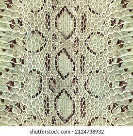 Snake Skin Pattern, Animal Leather Seamless Design