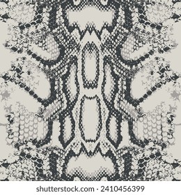 Snake skin pattern, animal leathern seamless design