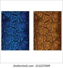 snake skin pattern design, vector illustration background Artwork1