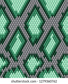 Snake skin pattern texture repeating seamless. Vector. Texture snake. Fashionable print. python snake