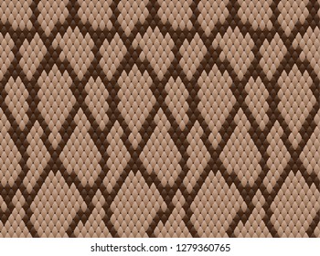 Snake skin pattern texture repeating seamless. Vector. Texture snake. Fashionable print. python snake
