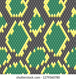 Snake skin pattern texture repeating seamless. Vector. Texture snake. Fashionable print. python snake