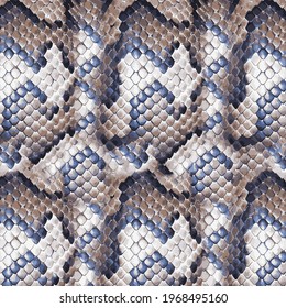 Snake skin pattern texture repeating seamless vector. Texture snake. Animal print, snake skins design textile