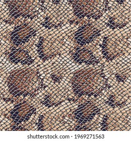 Snake skin pattern texture repeating seamless vector. Texture snake. Animal print, snake skins design textile