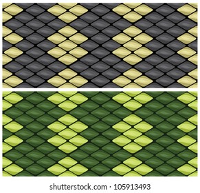 Snake skin patterns