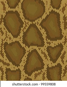 Snake skin, reptile seamless pattern