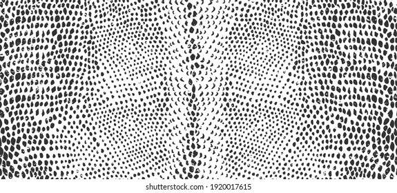 Snake skin seamless background. Vector illustration.