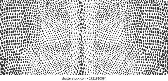Snake skin seamless background. Vector illustration.
