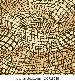 Snake skin seamless pattern