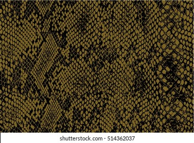 snake skin seamless pattern vector