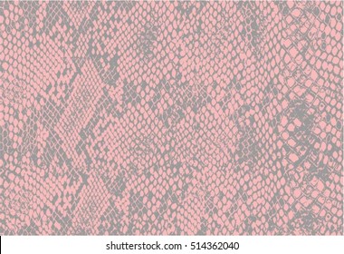 Snake Skin Seamless Pattern Vector