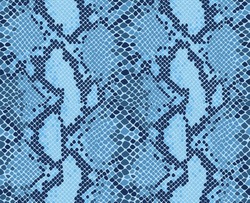 Snake Skin Seamless Vector Pattern. Reptile Seamless Texture. Animal Print.