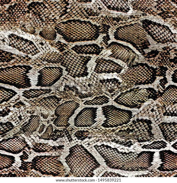 snake skin seamless texture