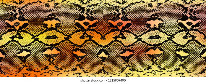 snake skin texture for textile printing.