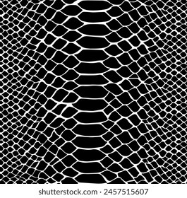 SNAKE SKIN VECTOR BLACK AND WHITE BACKGROUND