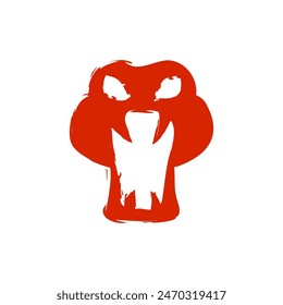 Snake stamp for the year of the snake