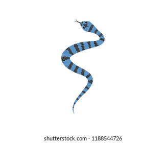 Snake symbol illustration