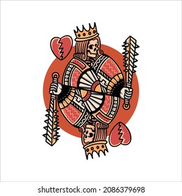 snake tattoo illustration vector design