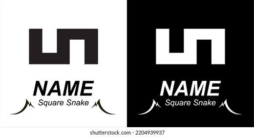 The snake that struts like double U