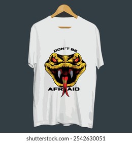 Snake t-shirt Illustration vector design