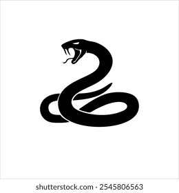 Vector de serpiente arte gráfico por ordenador