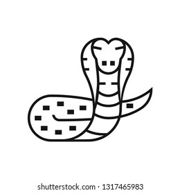 Snake vector icon