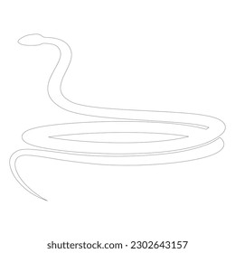 snake vector icon illustration design
