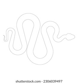 snake vector icon illustration design