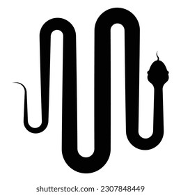 snake vector icon illustration design