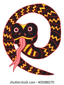 snake vector illustration