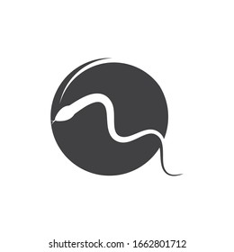 snake vector illustration icon design