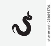 Snake vector image clip art