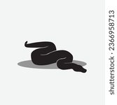 Snake vector image clip art
